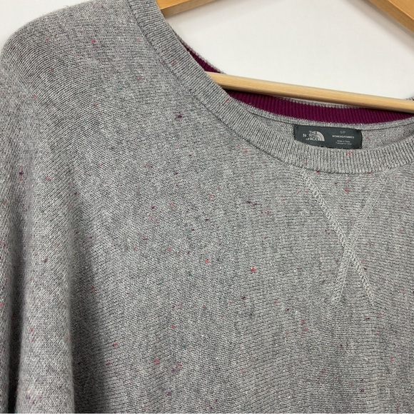 The North Face Scoop Neck Speckled Sweater Size Small - Picture 3 of 7